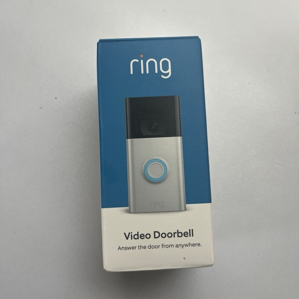 Ring 1080p HD Wi-Fi Video Doorbell - (Satin Nickel)